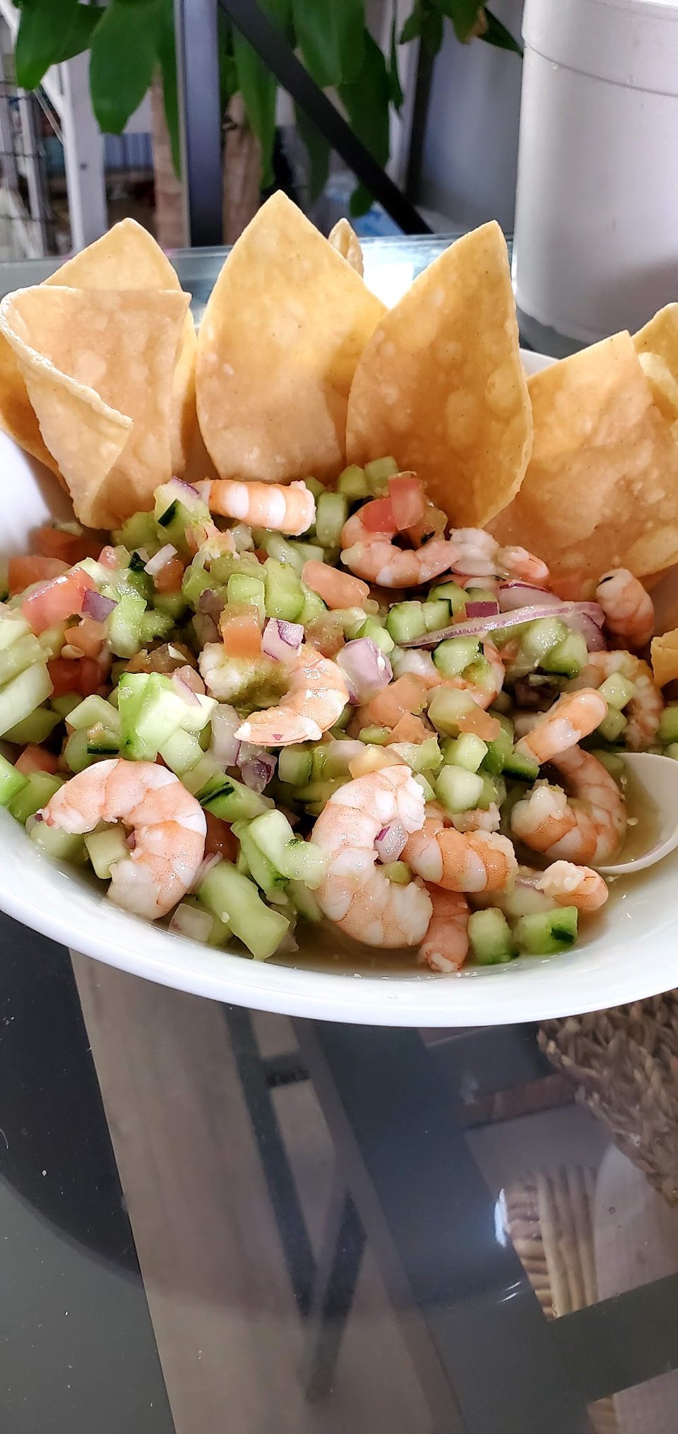Ceviche de Camarón Cocido Riquísimo